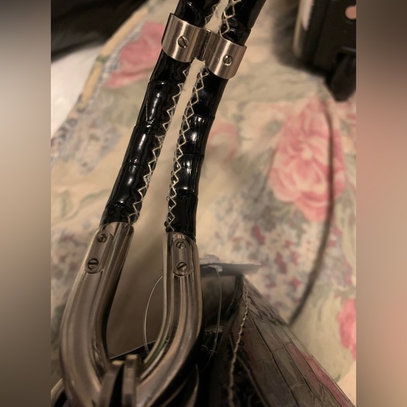 Dolce & Gabbana Women's  Croc-Embossed Hobo Bag - Picture 7 of 10